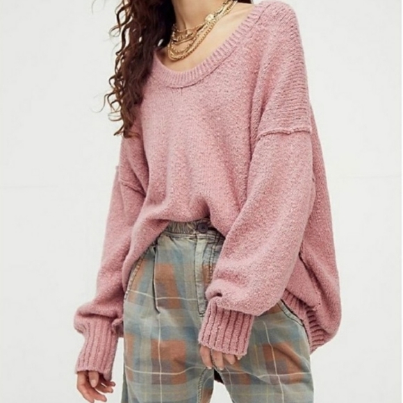 Free People Sweaters - 𝅺Free People alpine rose sweater nwt